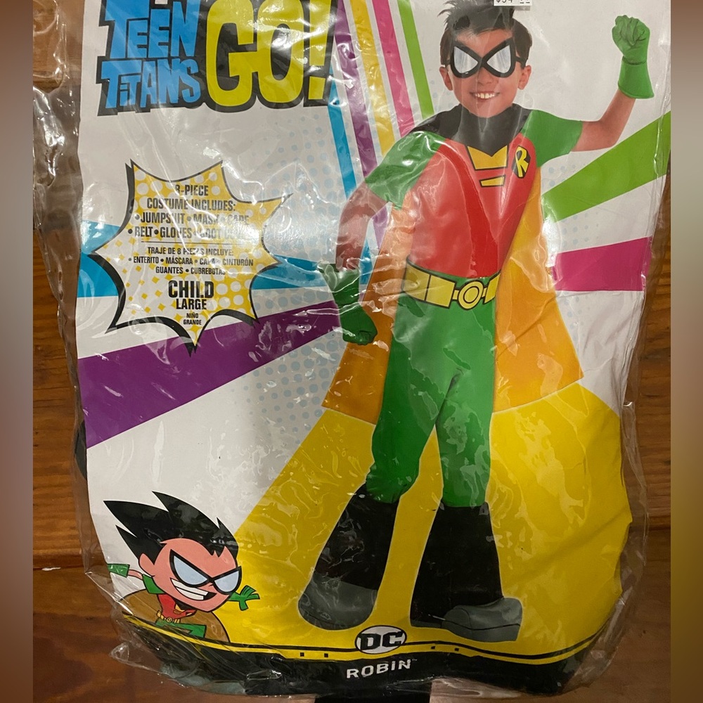 Halloween Costume Teen Titans Robin costume kids